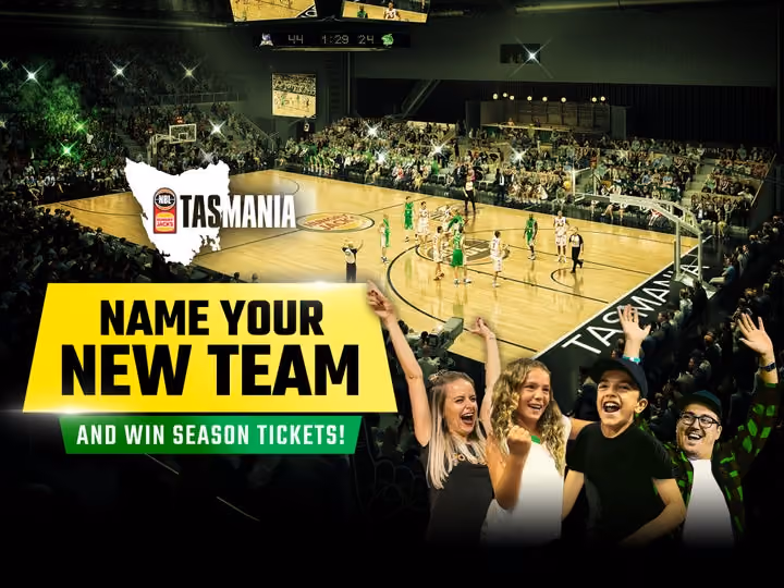 NBLTas.com.au | Name The New NBL Tasmania Team!