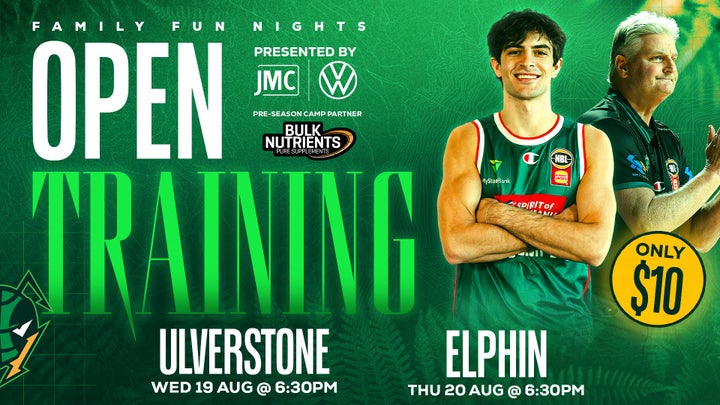 JackJumpers Take Bulk Nutrients Pre-Season Camp to Ulverstone and Launceston