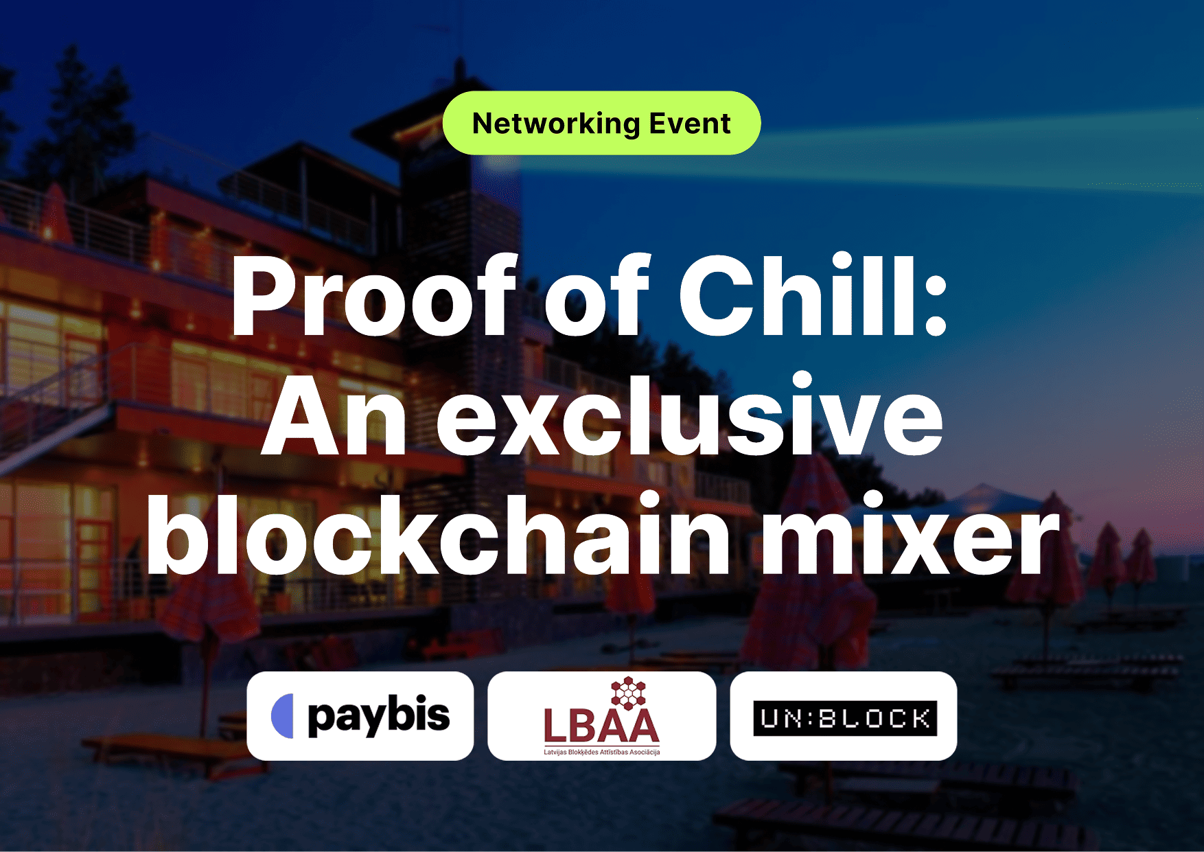 ​Proof of Chill: An Exclusive Blockchain Mixer