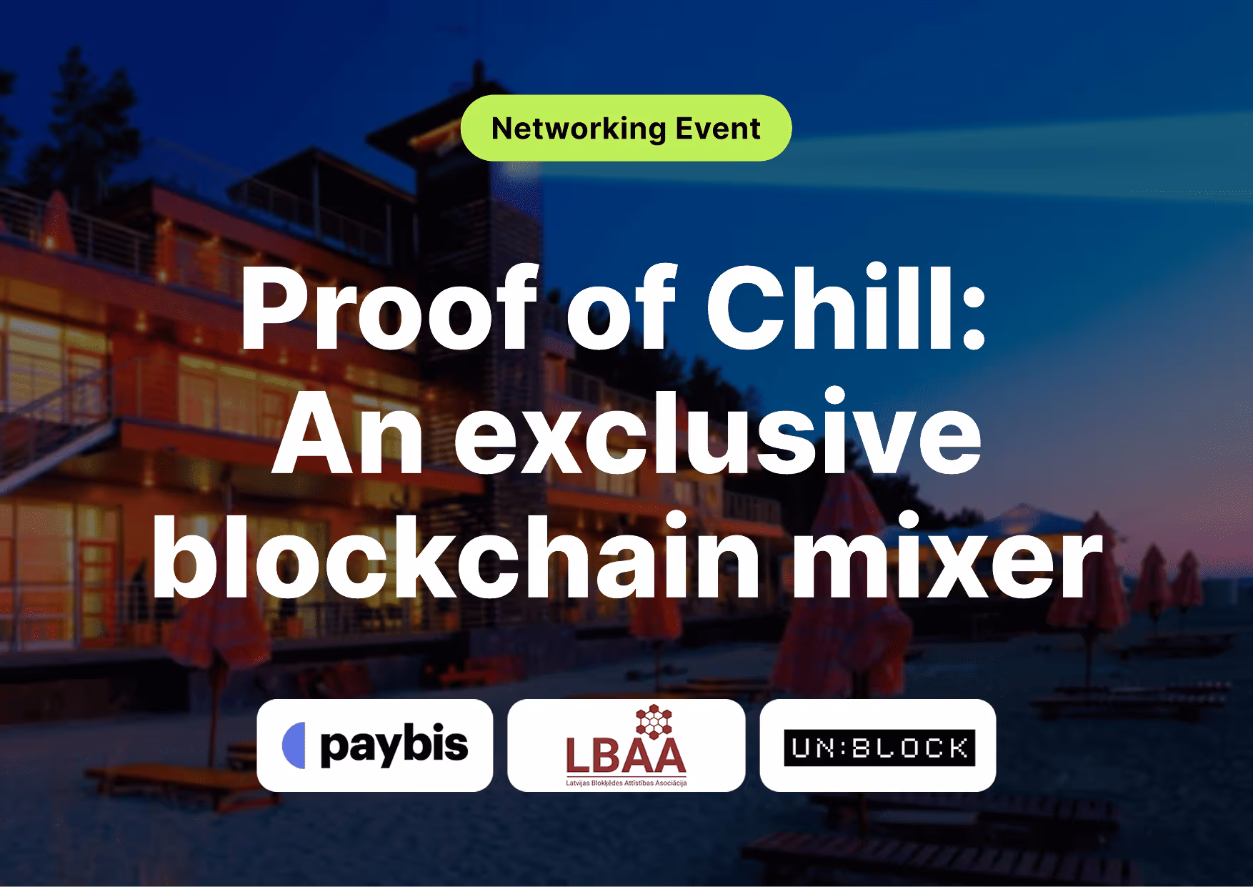 ​Proof of Chill: An Exclusive Blockchain Mixer
