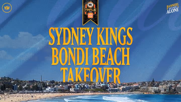 Sydney Kings brings NBL Finals fever to Bondi Beach 