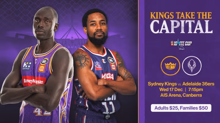 Kings in Canberra Now on Sale 