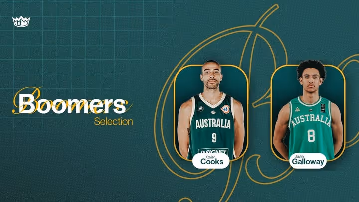 Cooks and Galloway named in Boomers squad