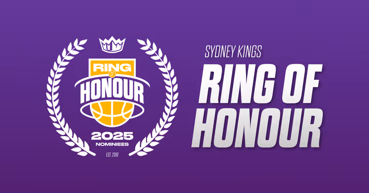 Kings reveal nominees for NBL25 Ring of Honour