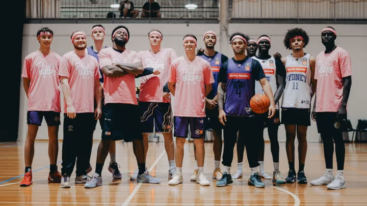 Donate now to the Pink Hoops double-header