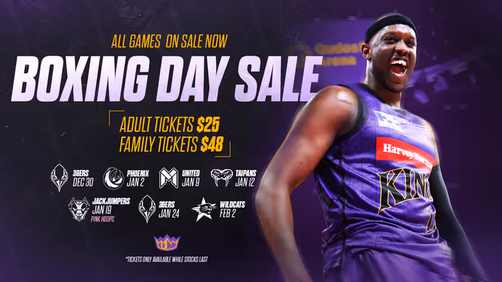 Kings unveil huge Boxing Day sales
