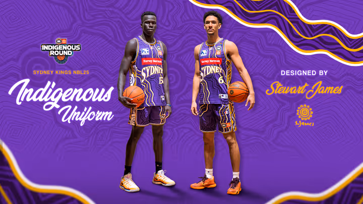 Kings launch NBL25 Indigenous Round uniforms