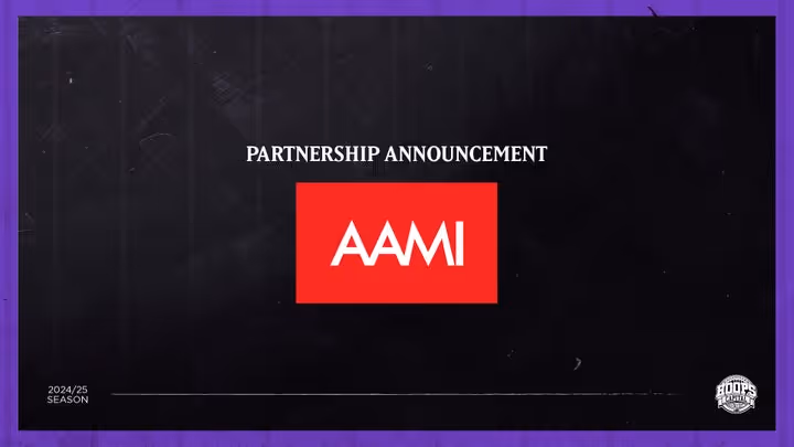 Hoops Capital teams up with AAMI for 2024-25 season