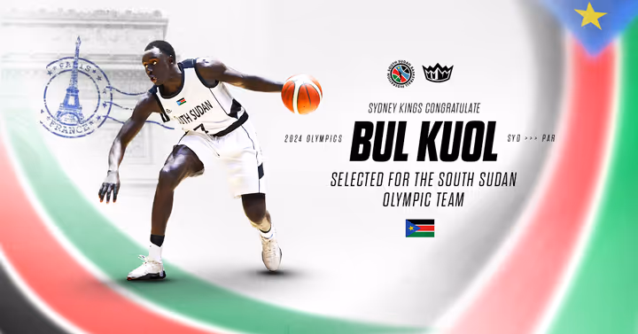 Kuol named in South Sudan's Olympic Games team