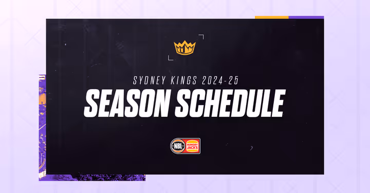 Exciting home schedule awaits Kings in NBL25