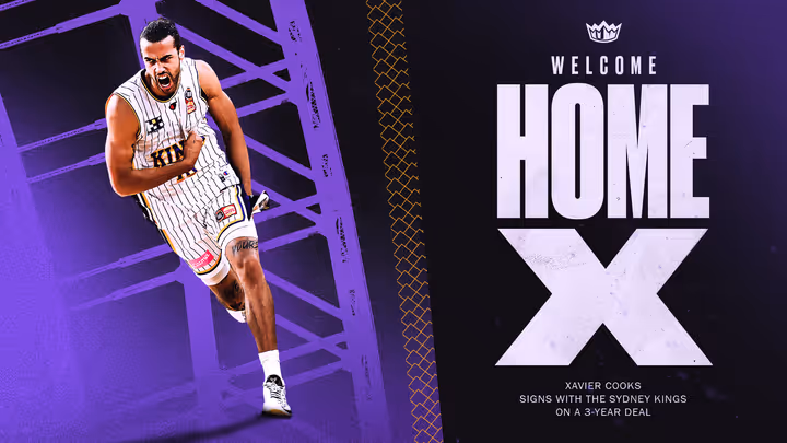 Kings bring NBL23 MVP Cooks home to Sydney