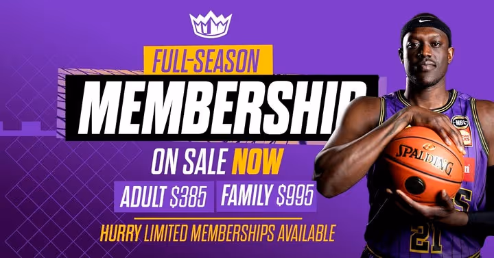 Kings' NBL25 full-season memberships on sale now
