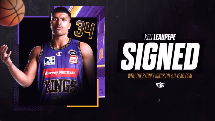 Kings sign Keli Leaupepe on three-year deal