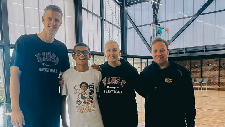 Young Brazilian learns firsthand from Hoops Capital team