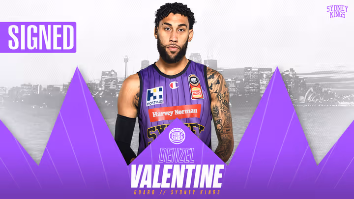 Kings sign Valentine as final import for NBL24