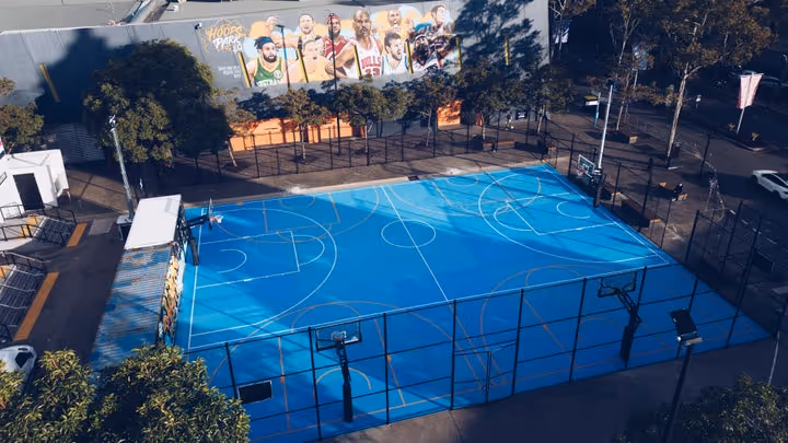 Hoops Park gives Sydney its very own elite streetball facility