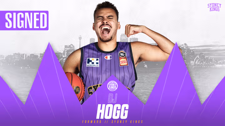 Kings unveil Hogg as first import for NBL24 season