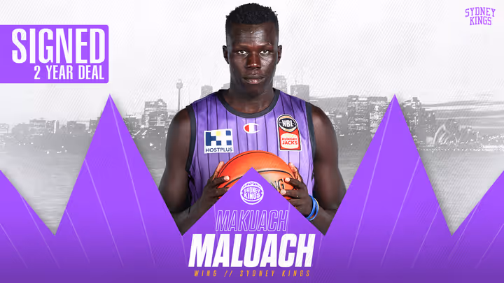 Kings add explosive Maluach to NBL24 roster