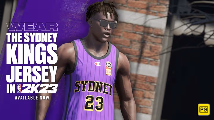 Kings' jersey added to NBA2K23