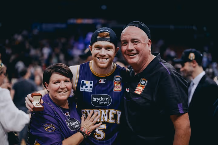 The inseparable bond of Angus and Allan Glover