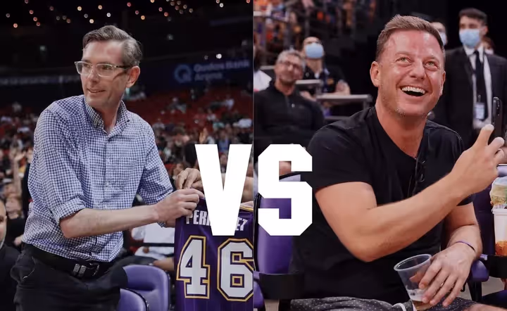 Perrottet and Fordham to go head-to-head in celebrity game