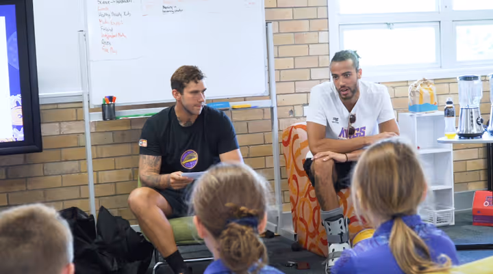 Brydens Lawyers Sydney Kings and Flames launch Healthy Deadly Kids program