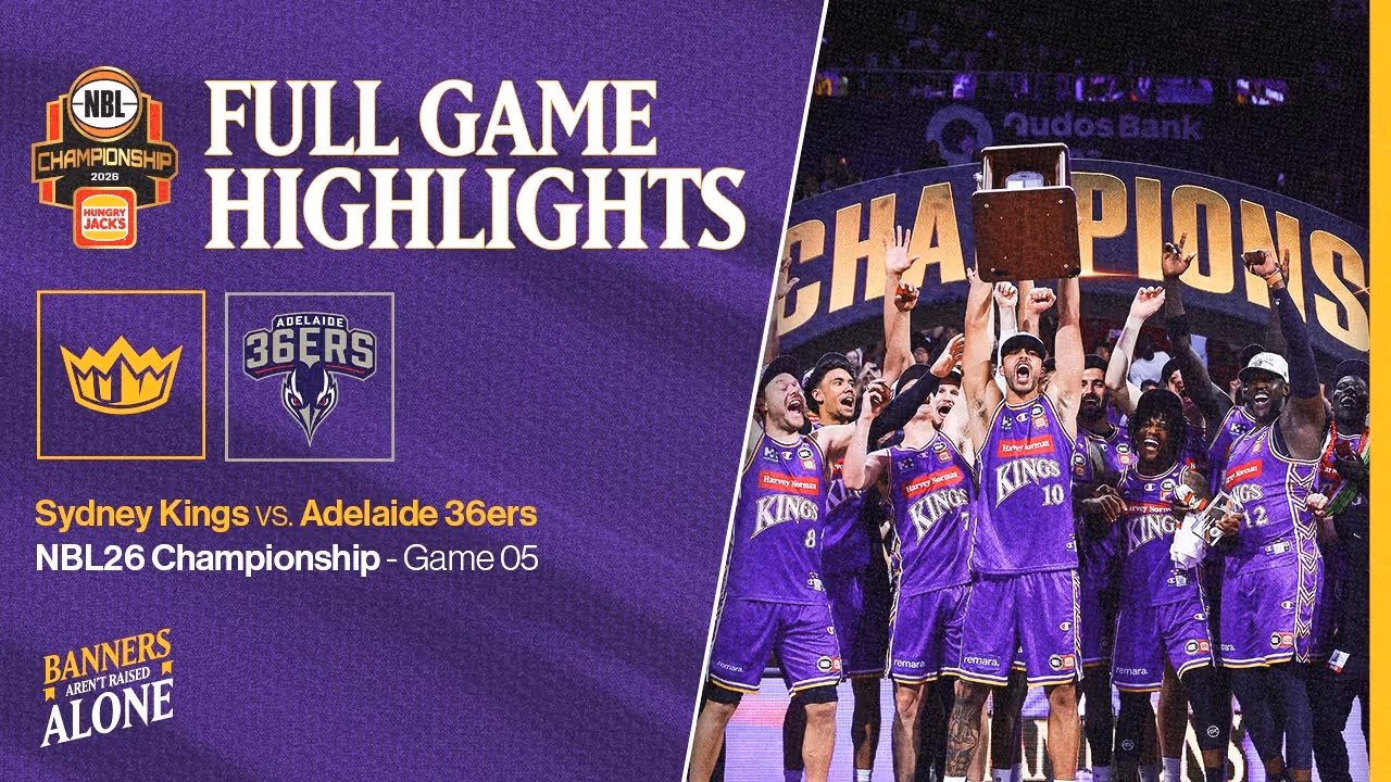 Sydney Kings Highlights vs Adelaide 36ers Championship Decider