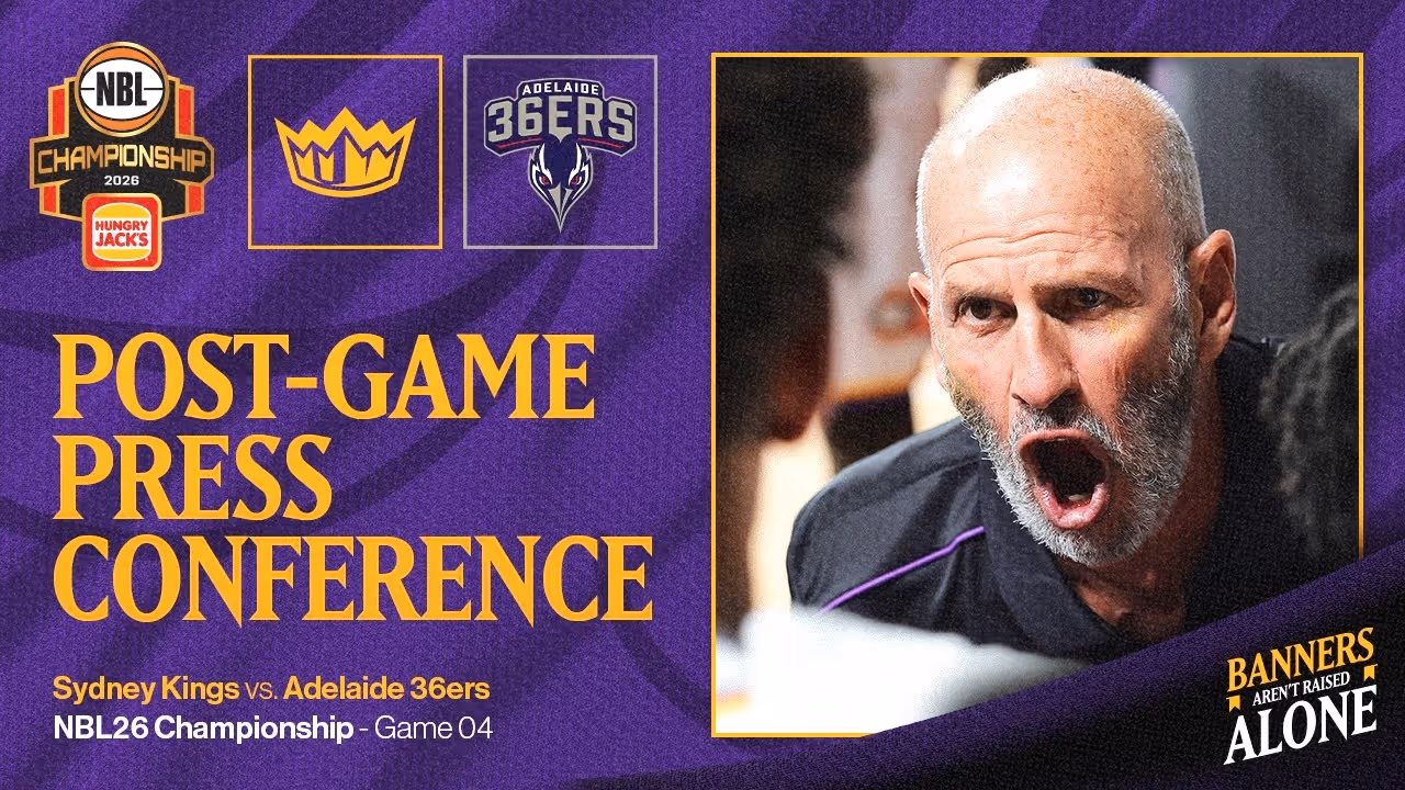 Brian Goorjian Press Conference vs Adelaide 36ers Championship Series Game 4
