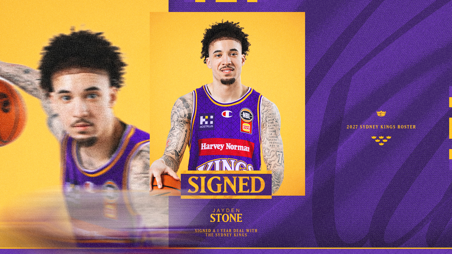Sydney Kings sign Jayden Stone on one-year deal