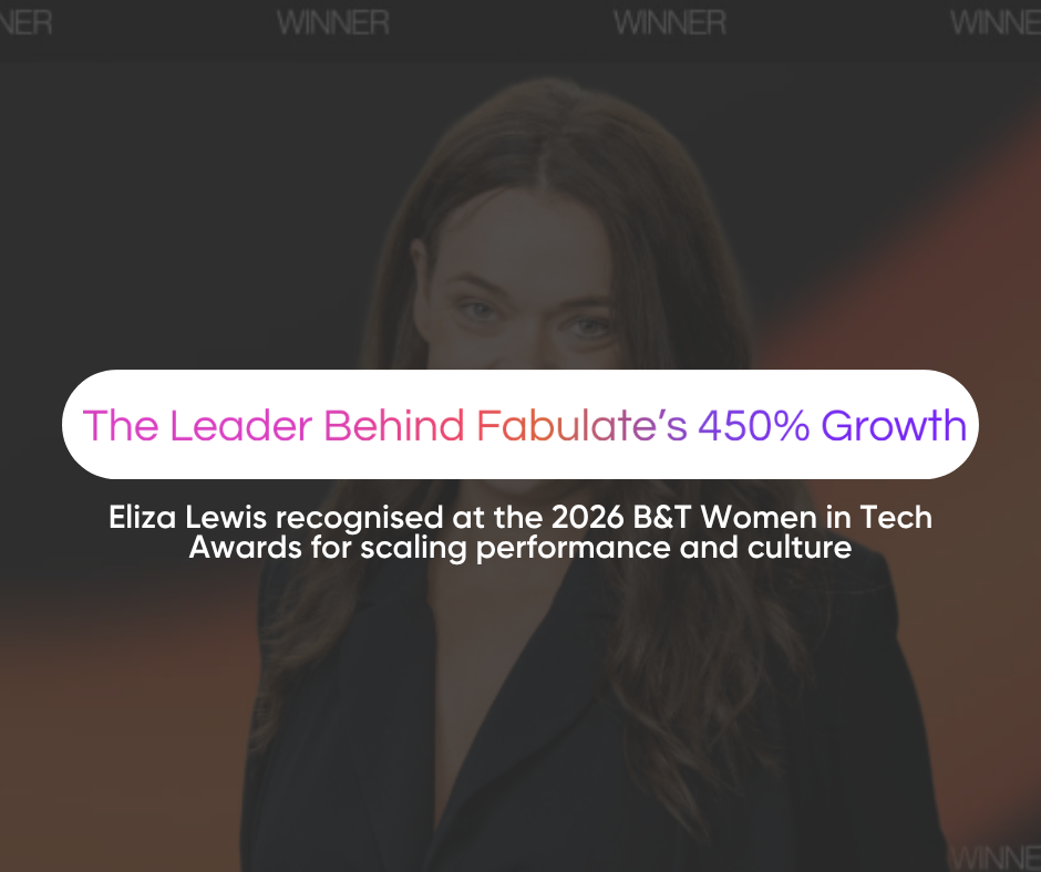 Eliza Lewis Wins B&T Women Leading in Tech Award for Sales