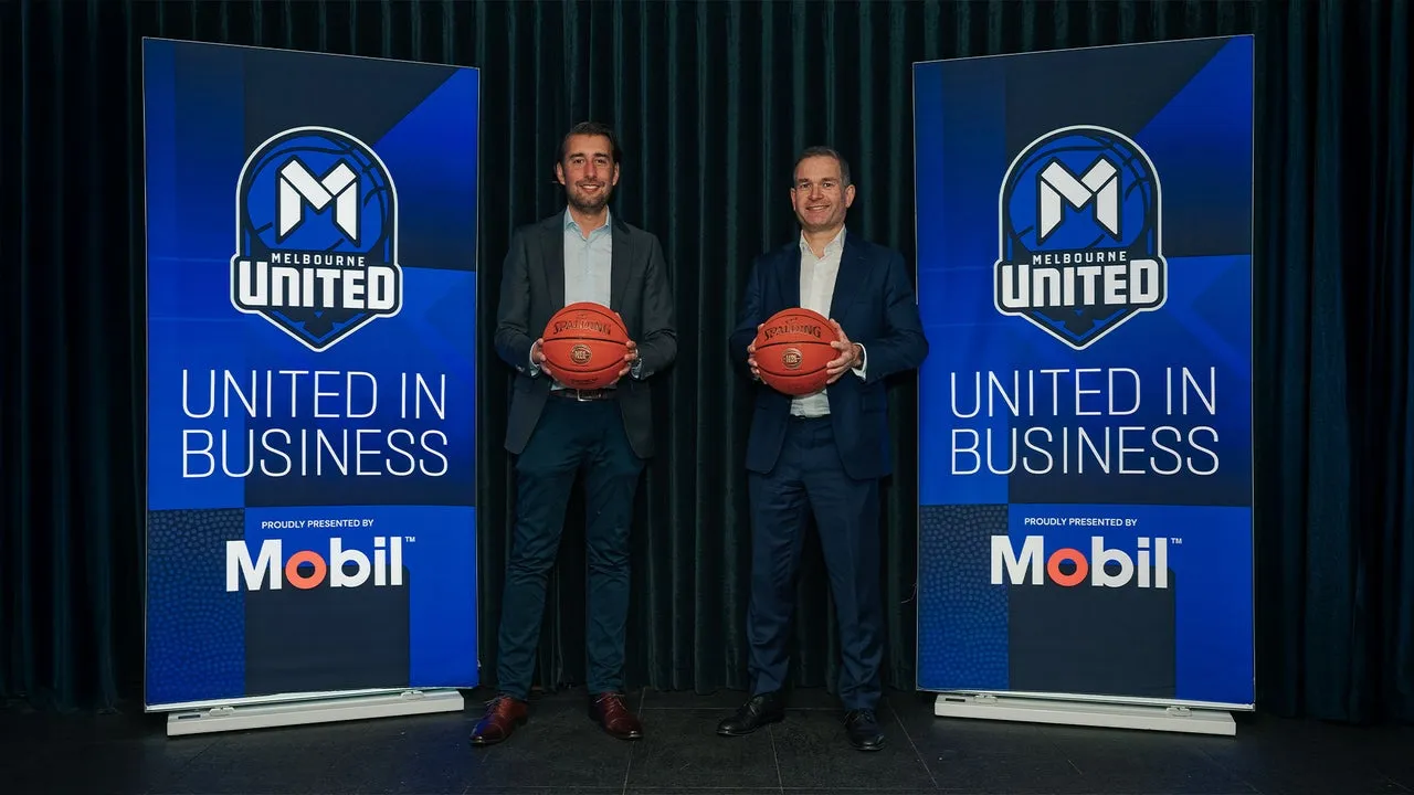 Mobil Fuels Melbourne United Partnership into sixth season