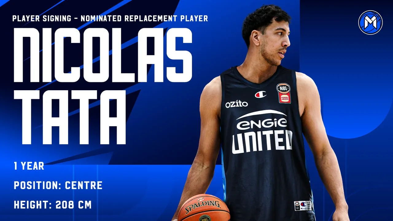 Nicolas Tata signs as Nominated Replacement Player
