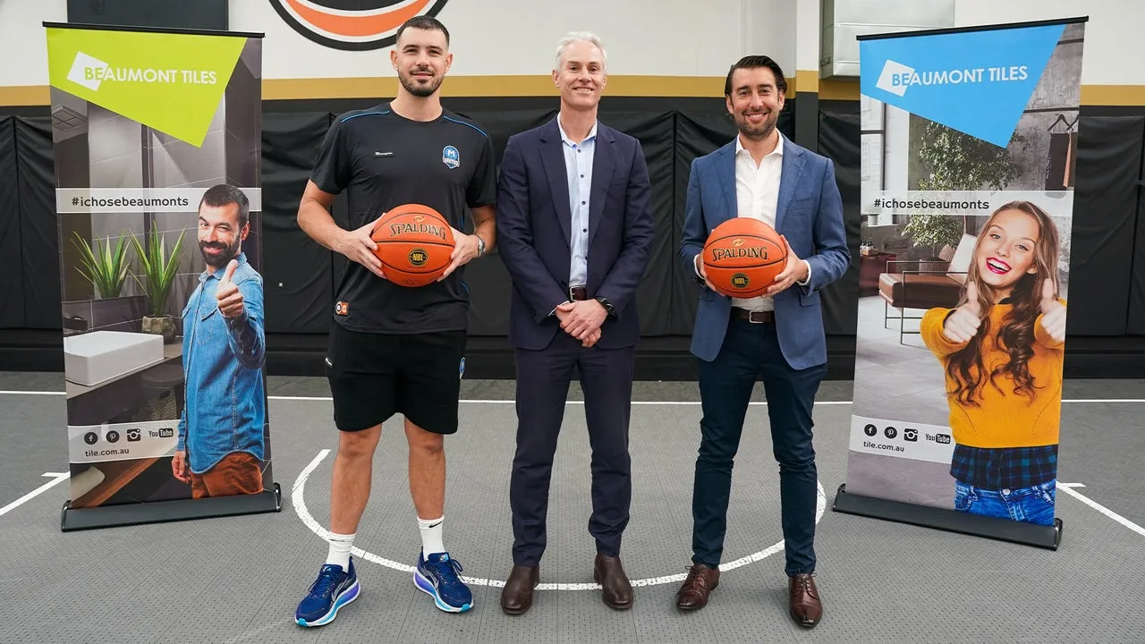 Beaumont Tiles extends partnership across NBL26