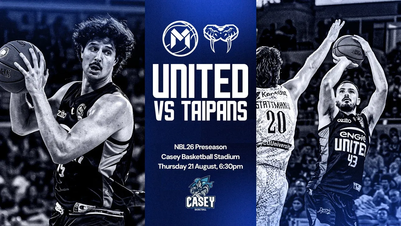 United to face Taipans at Casey Basketball Stadium