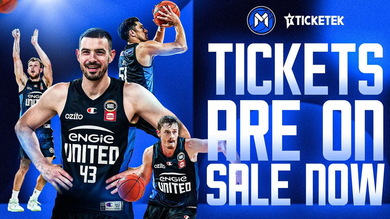 Melbourne United NBL26 tickets are on sale now