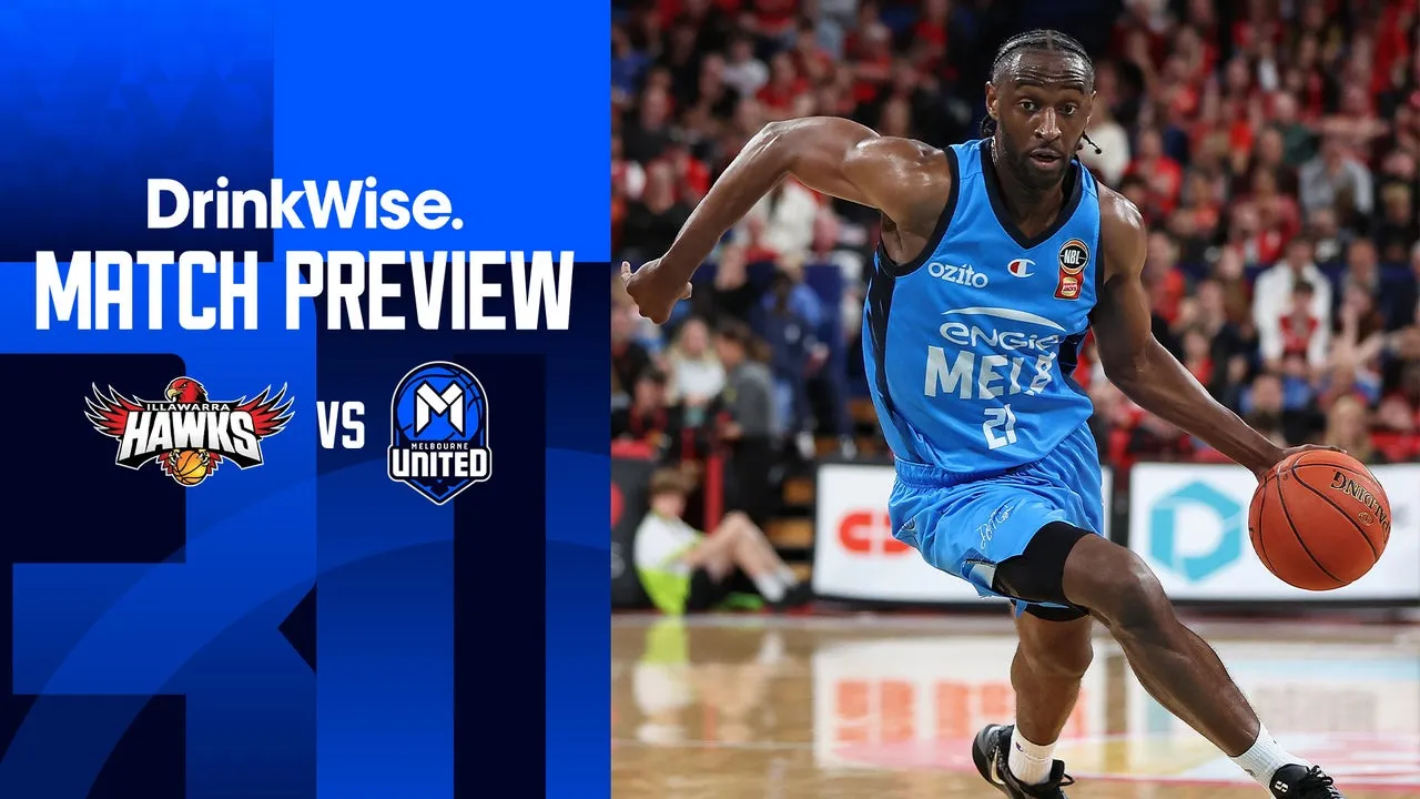 DrinkWise Preview: NBL25 - Round 6, Game 1 v Illawarra Hawks