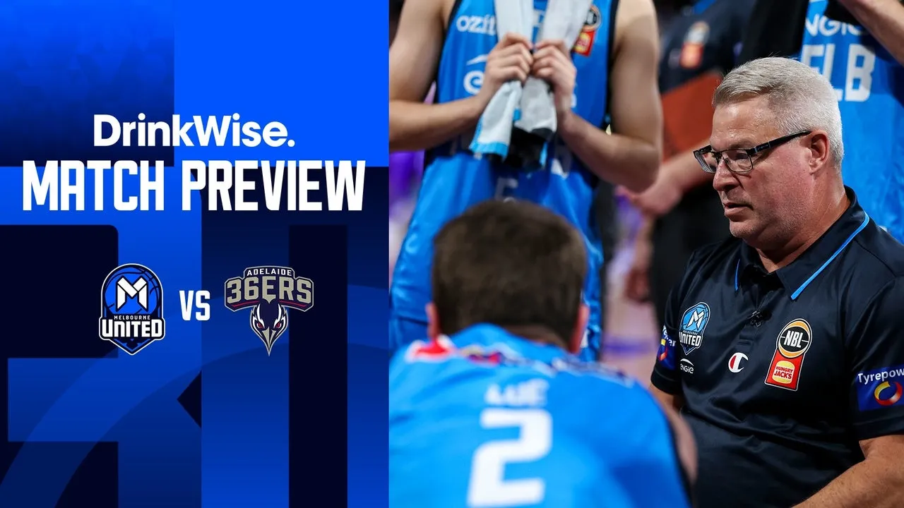 DrinkWise Preview: NBL25 - Round 4 v Adelaide 36ers