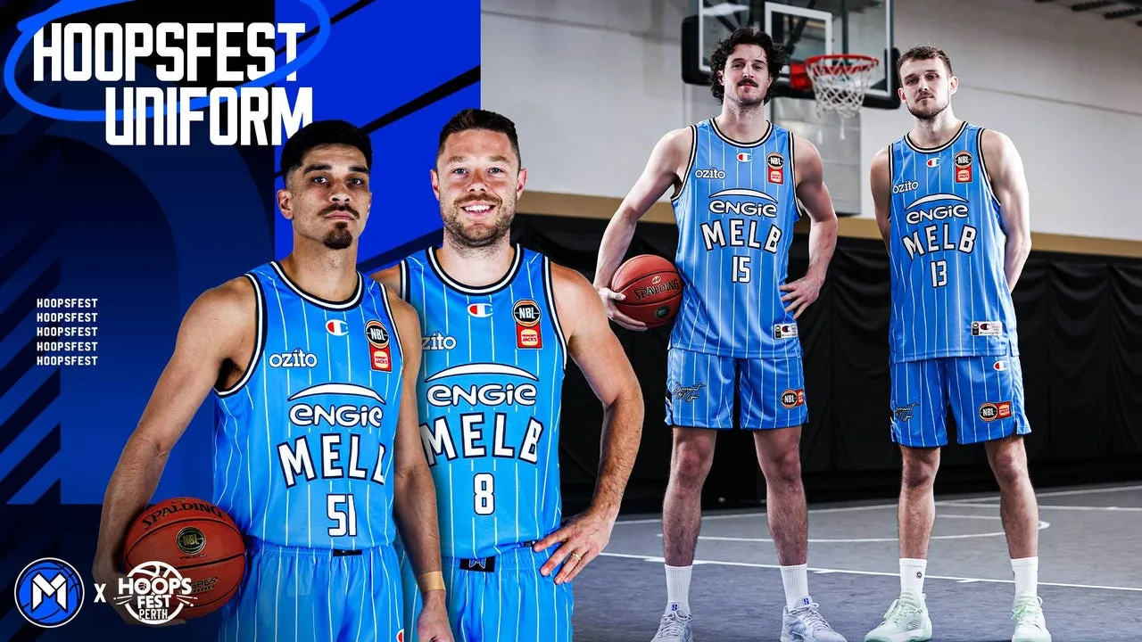 Melbourne United unveil Hoopsfest jerseys