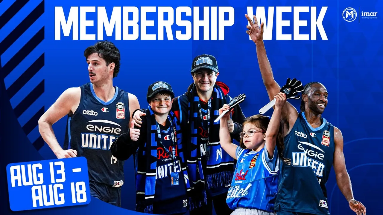 Melbourne United launch Membership Week ahead of NBL25