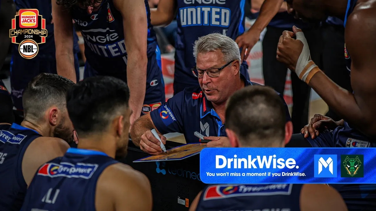 Drinkwise Preview: NBL24 - Championship series, Game 5 v Tasmania JackJumpers