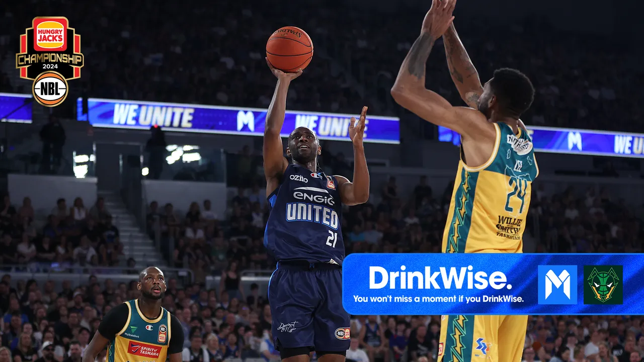 Drinkwise Preview: NBL24 - Championship series, Game 3 v Tasmania JackJumpers