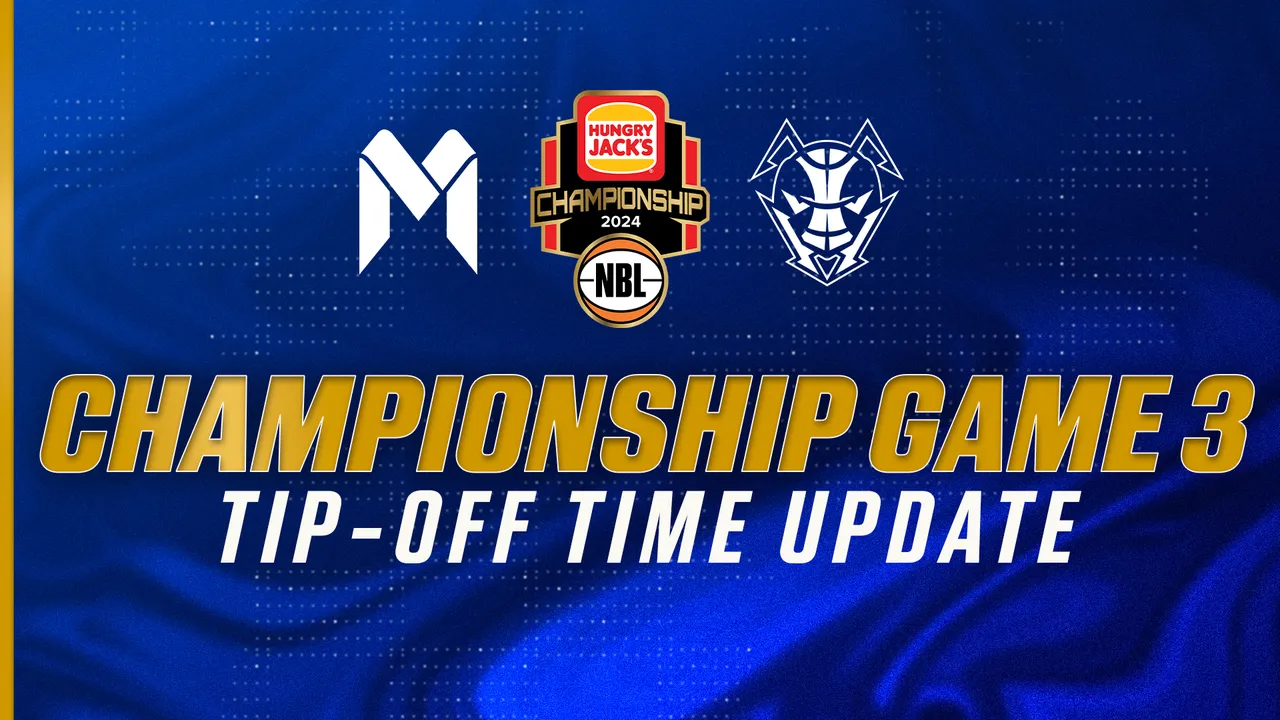 NBL shifts time for Game 3 of Championship series