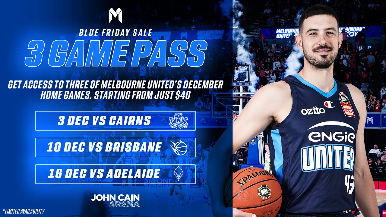 Bring the Blue with United’s Blue Friday 3 Game package