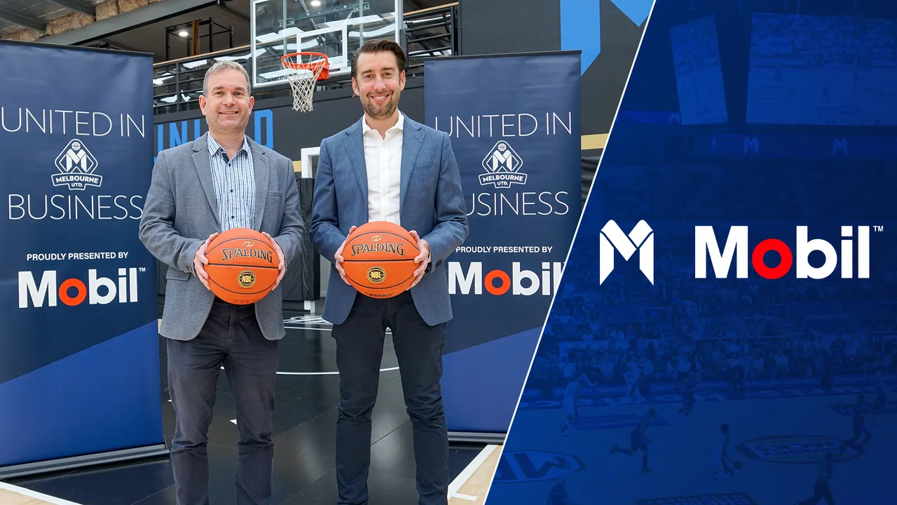 Mobil and Melbourne United announce extension of Mobil Card as the 'Presenting partner of United in Business.'