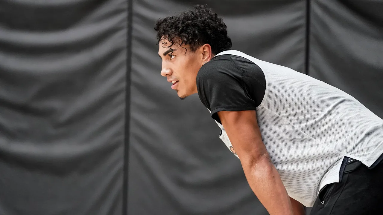 Cameron shines in first day of practice