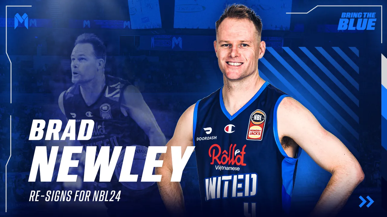 Brad Newley to Bring the Blue for NBL24