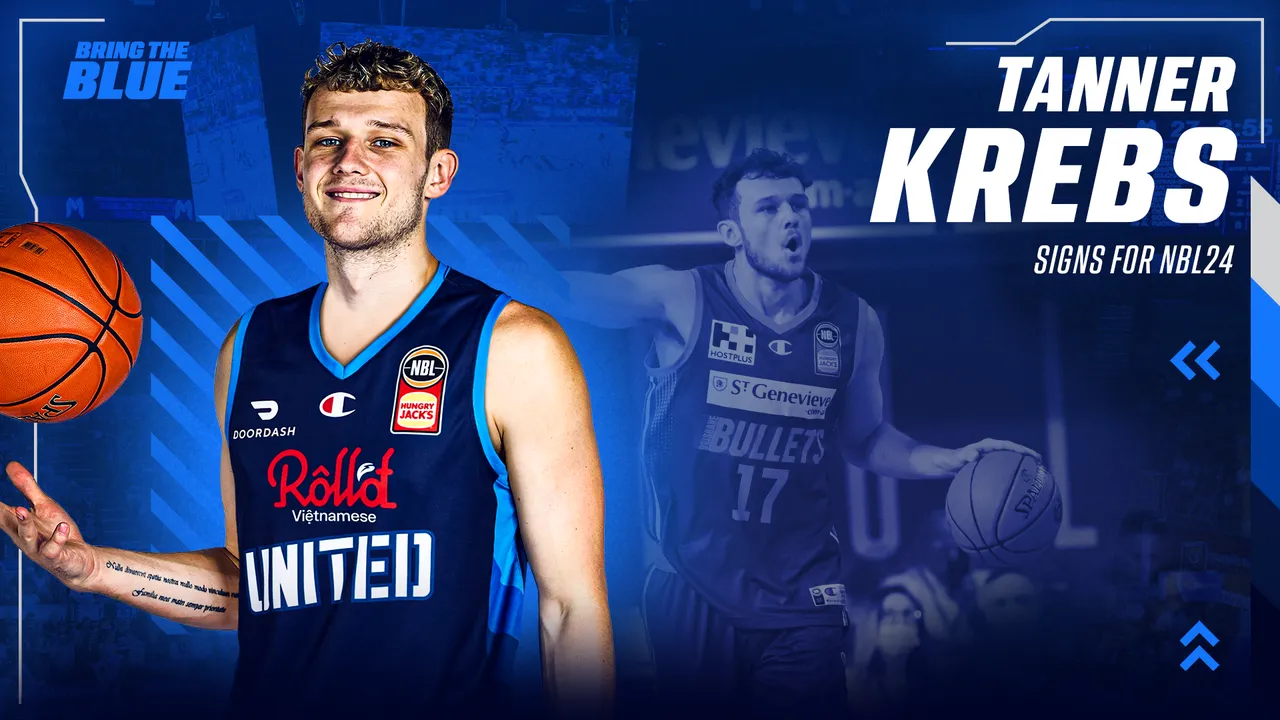 Tanner Krebs commits to Melbourne United on three-year deal
