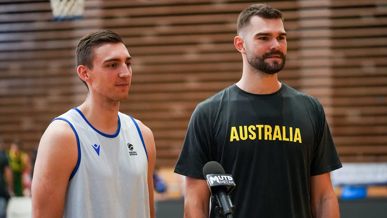 Melbourne United duo embracing journey to green and gold