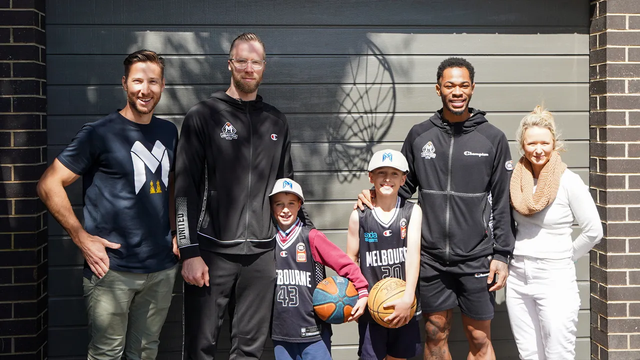 Melbourne United Member Stories - The McLaughlan family