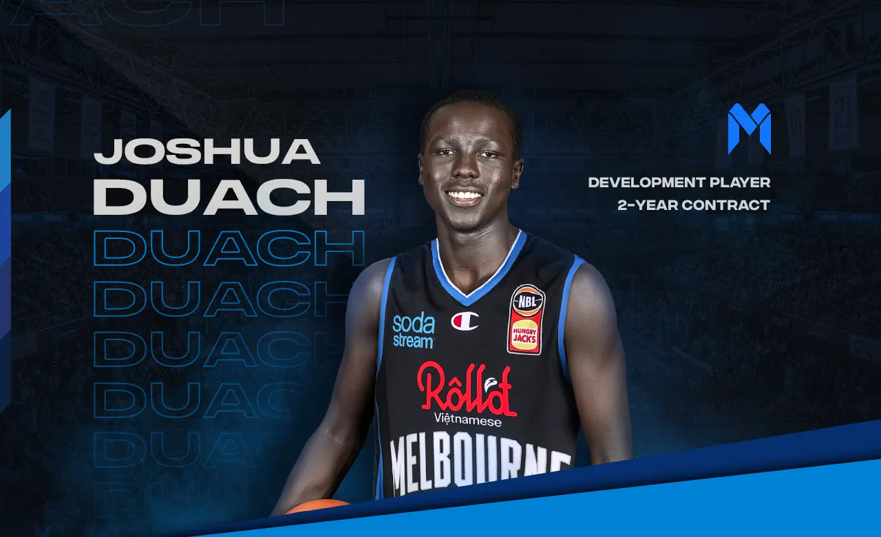 Joshua Duach joins Melbourne United as a Development Player